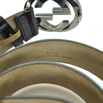 Gucci Imprime Monogram GG Belt 100 40 Black 2 of 5
