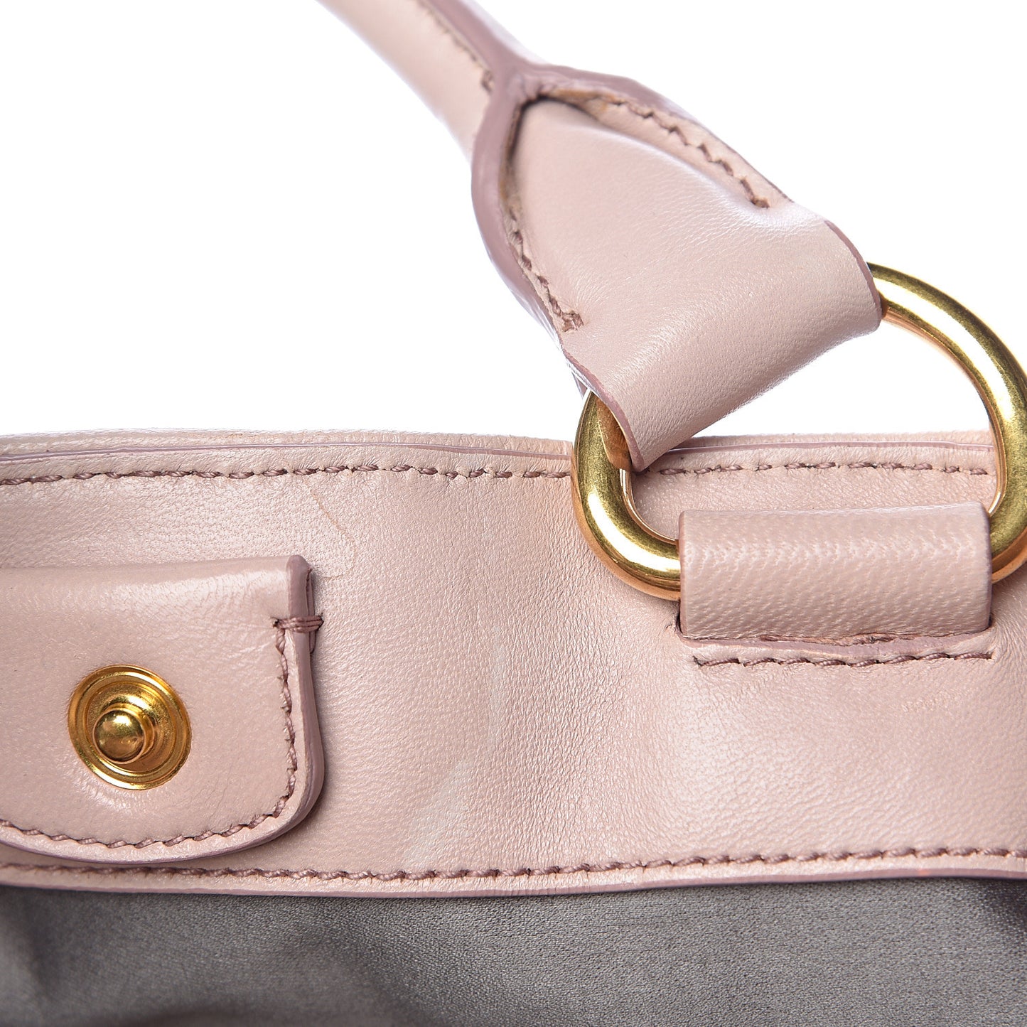 Nappa Matelasse Bauletto Top Handle Bowler Pink