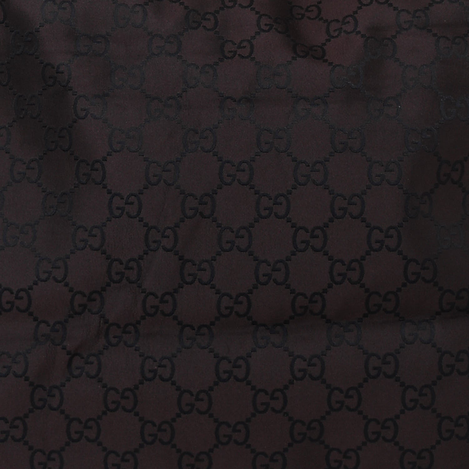 Gucci Nylon Monogram Extra Large Hobo Dark Brown 8 of 15