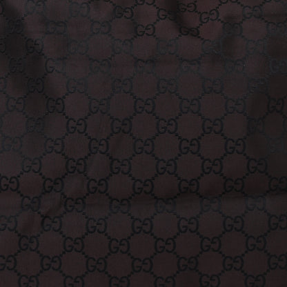 Gucci Nylon Monogram Extra Large Hobo Dark Brown 8 of 15