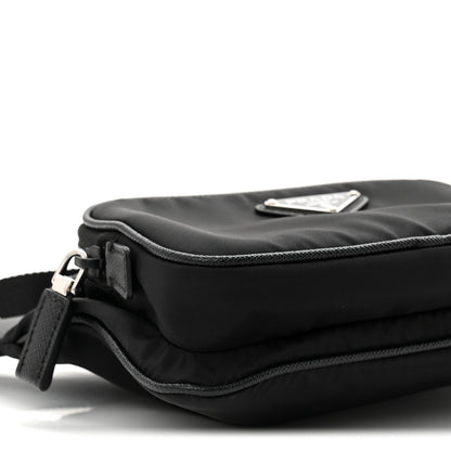 Prada Re-Nylon Saffiano Belt Bag Black 8 of 10