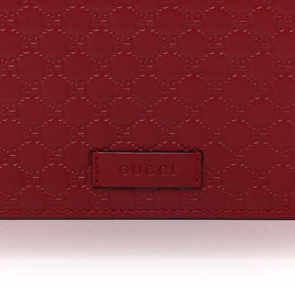 Gucci Microguccissima Crossbody Wallet Red 7 of 13