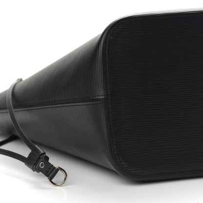 Louis Vuitton Epi Neverfull MM Black 8 of 9