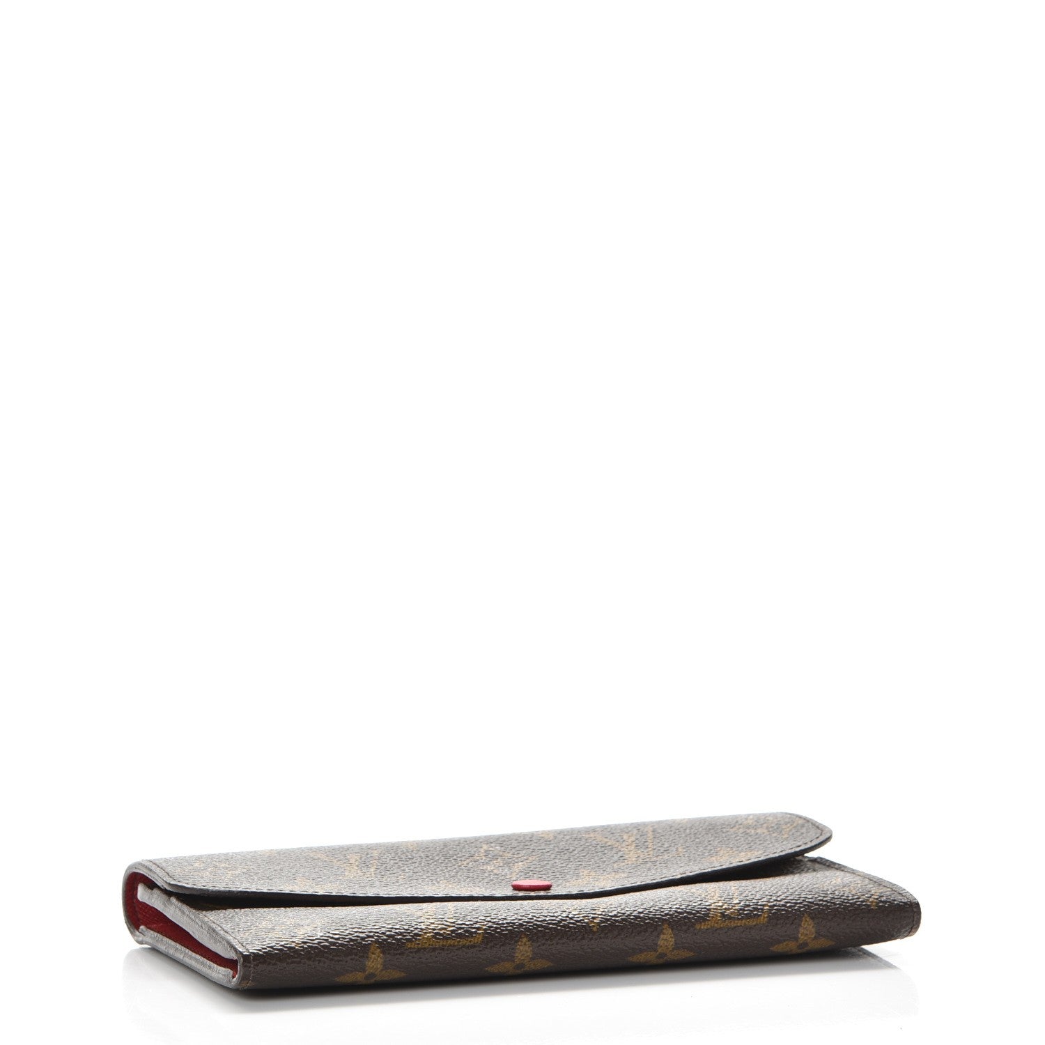 Louis Vuitton Monogram Emilie Wallet Red 4 of 12