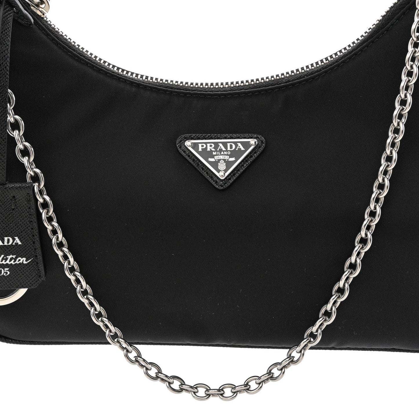 Nylon Re-Edition 2005 Shoulder Bag Black