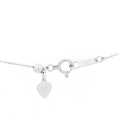 Roberto Coin PARKER & WEST BY FASHIONPHILE 18K White Gold Diamond .78ctw Halo Pendant Necklace 5 of 5