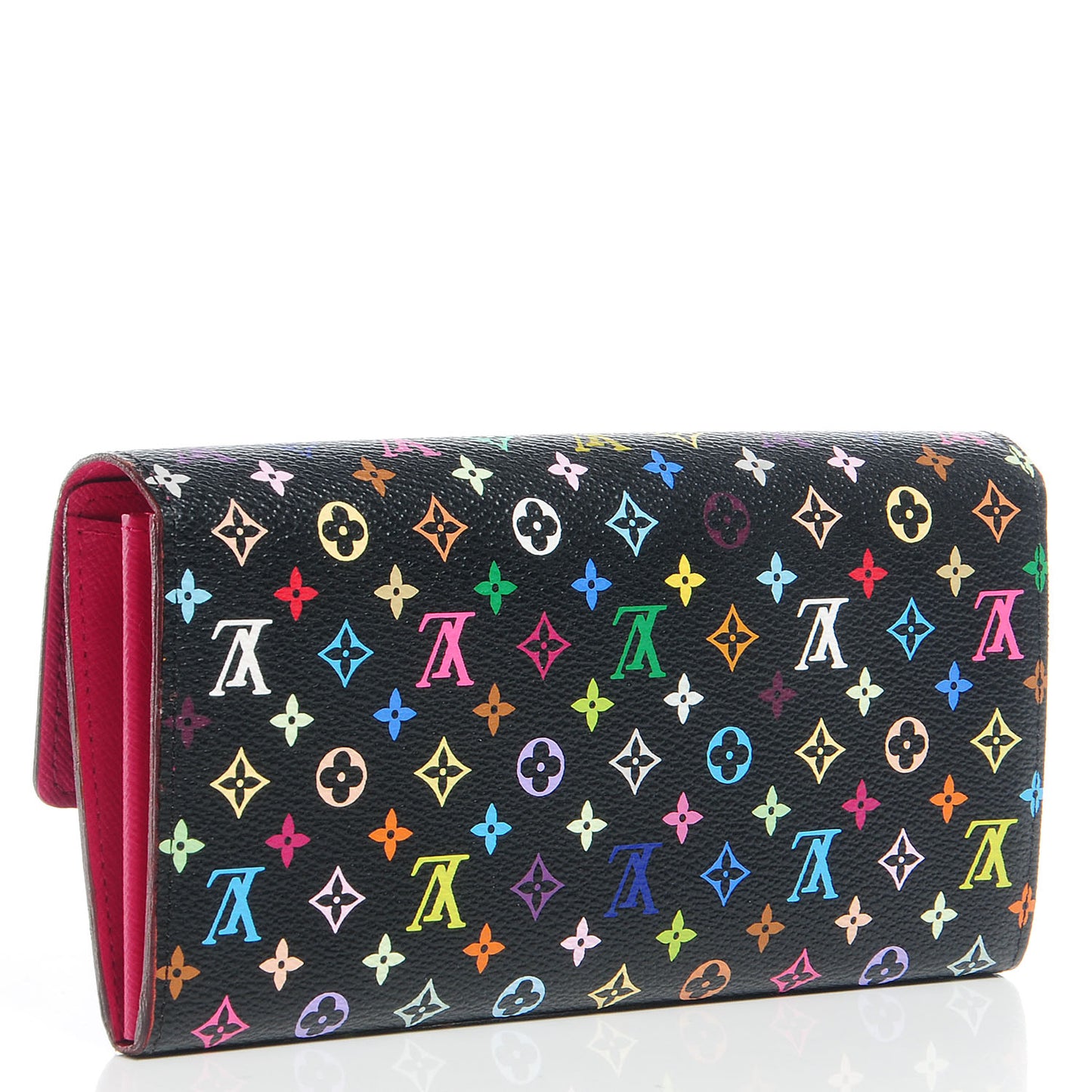 Monogram Multicolor Sarah Wallet Black Grenade