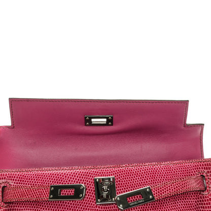 Hermes Lizard Kelly Pochette Clutch 19 of 20