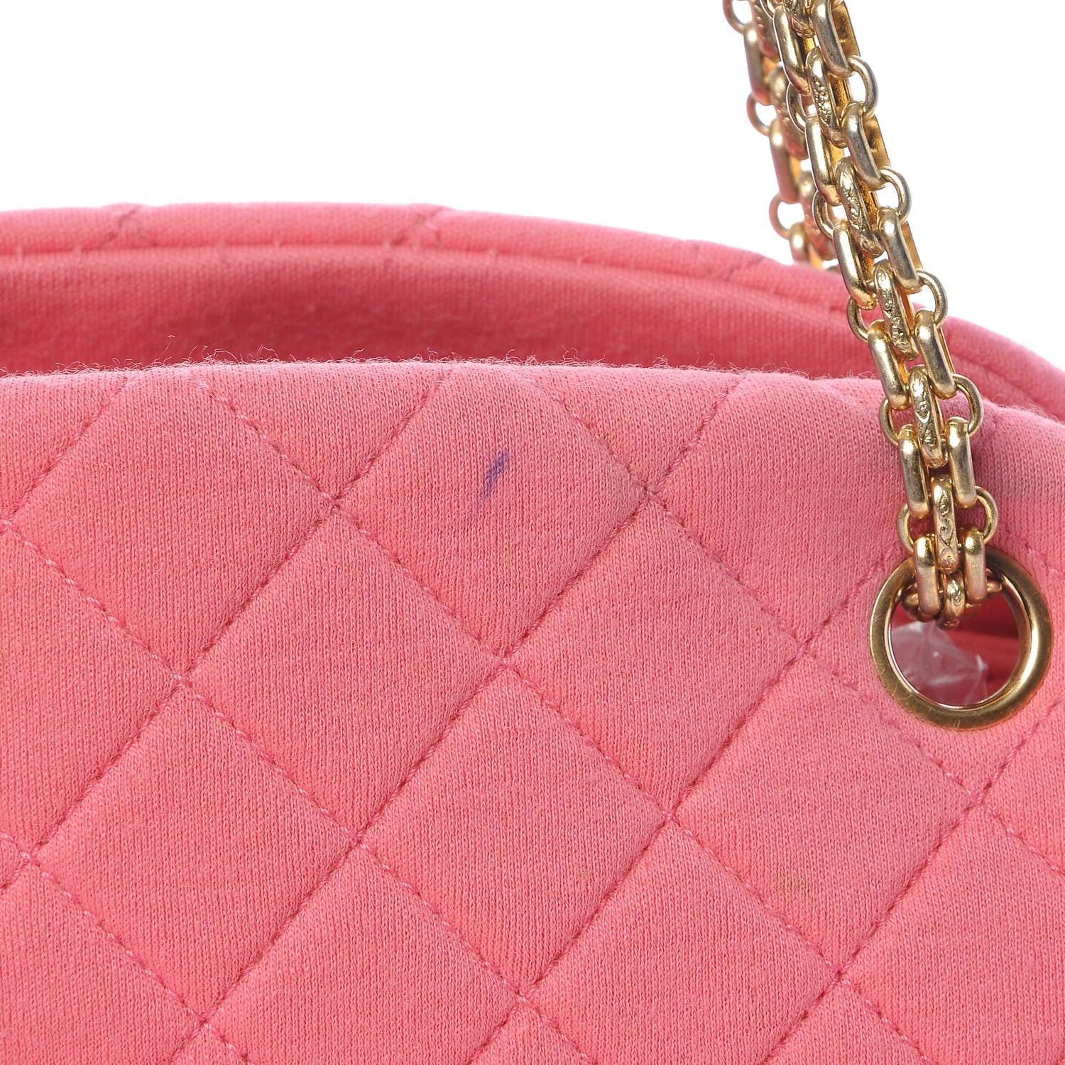 Chanel Jersey Quilted Small Just Mademoiselle Pink 11 of 12