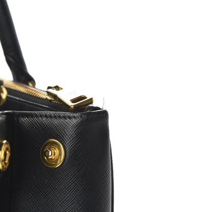 Prada Saffiano Large Galleria Double Zip Tote Black 12 of 12