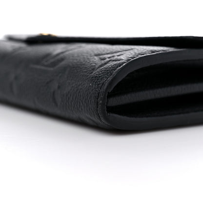 Louis Vuitton Empreinte Sarah Wallet NM Black 6 of 9
