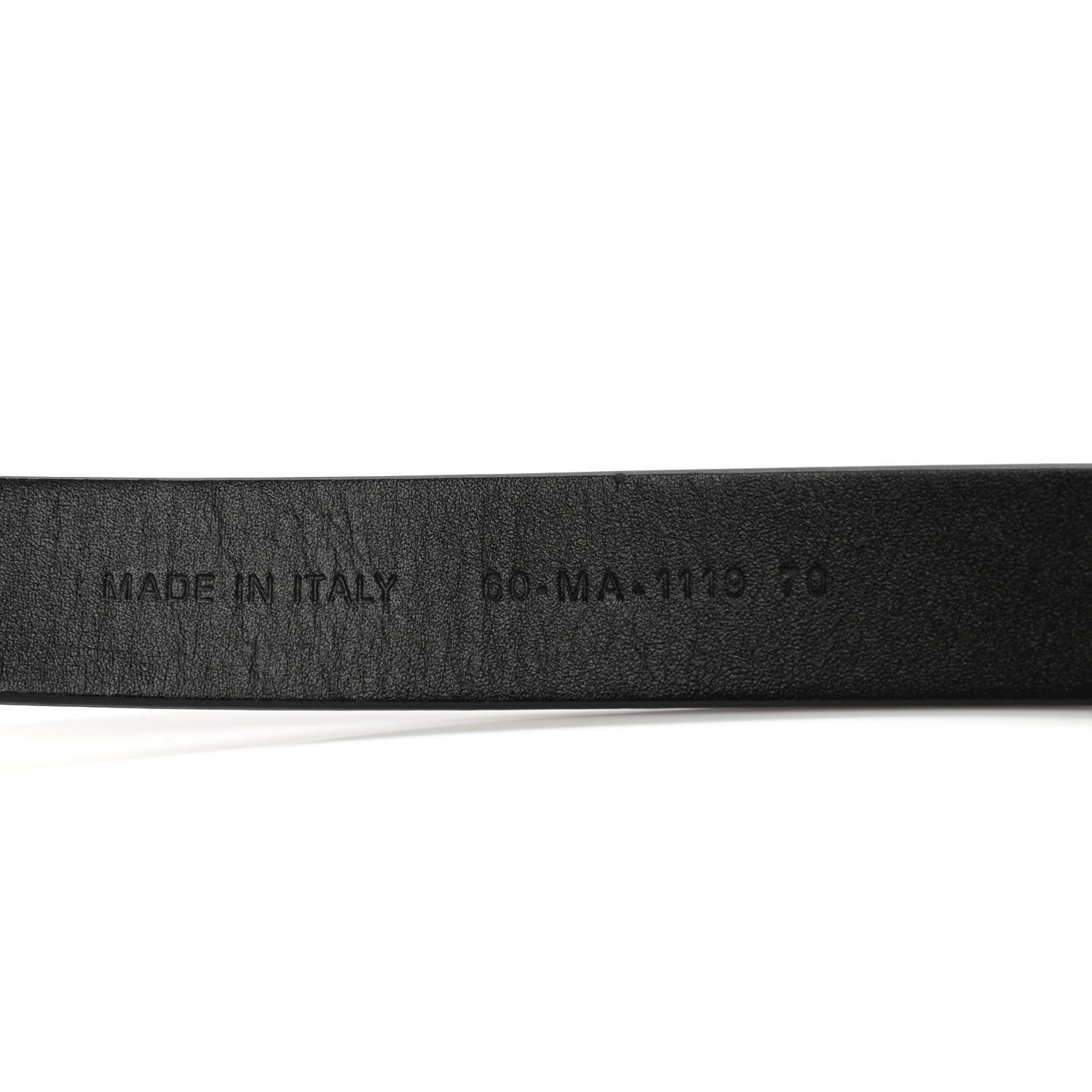 Christian Dior Calfskin Saddle Belt 70 Black 7 of 7