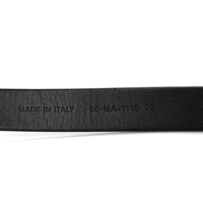 Christian Dior Calfskin Saddle Belt 70 Black 7 of 7