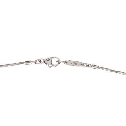 Tiffany 18K White Gold Diamond Atlas Bar Drop Pendant Necklace 4 of 6