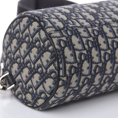 Christian Dior Oblique Roller Messenger Bag Blue 7 of 8