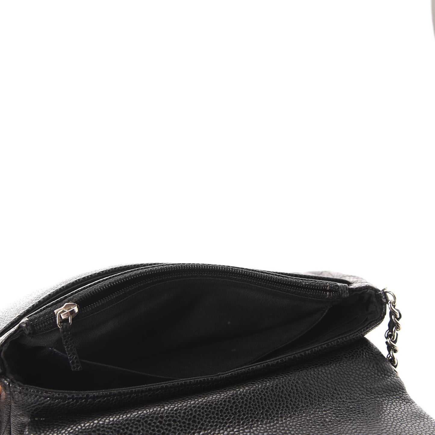 Caviar Half Moon Wallet On Chain WOC Black