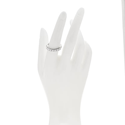 Tiffany Platinum Diamond .91ctw 3.5mm Embrace Band Ring 56 7.5 2 of 6