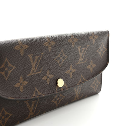 Louis Vuitton Monogram Emilie Wallet Rose Ballerine 13 of 14