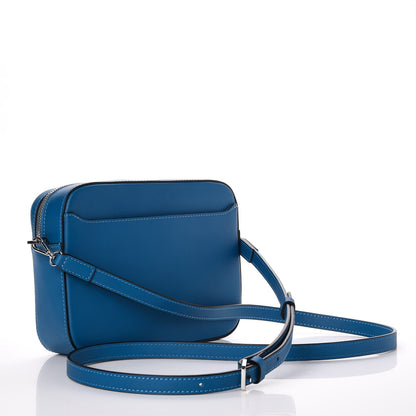 MCM Calfskin Repro Crossbody Bag Blue 3 of 16