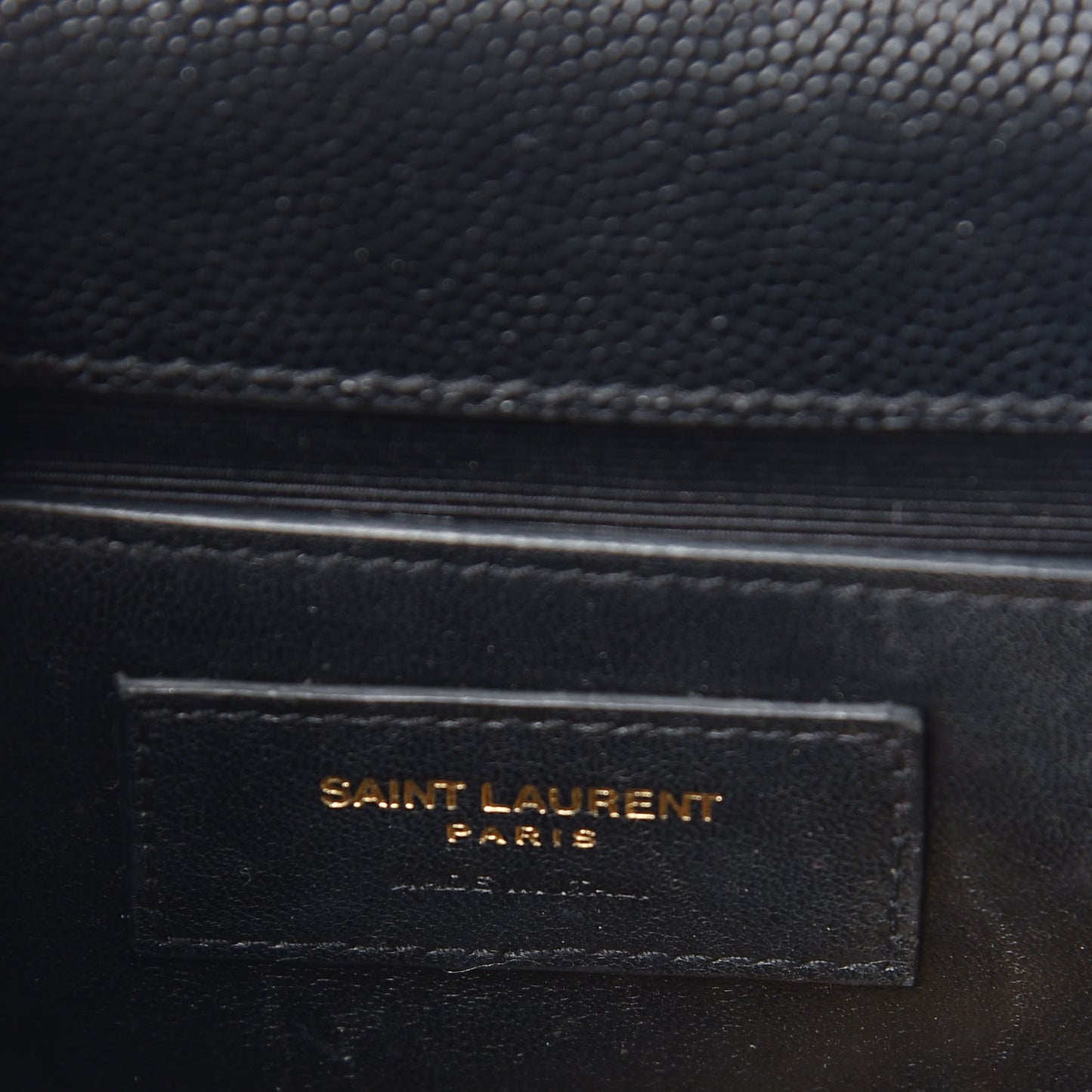 Grain De Poudre Small Monogram Kate Satchel Black