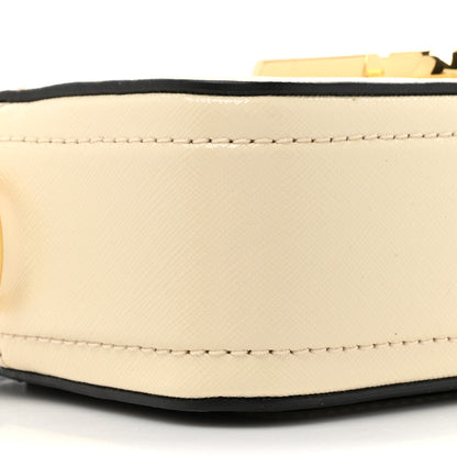 Marc Jacobs Saffiano Small Snapshot Camera Bag New Cloud White Multicolor 10 of 10