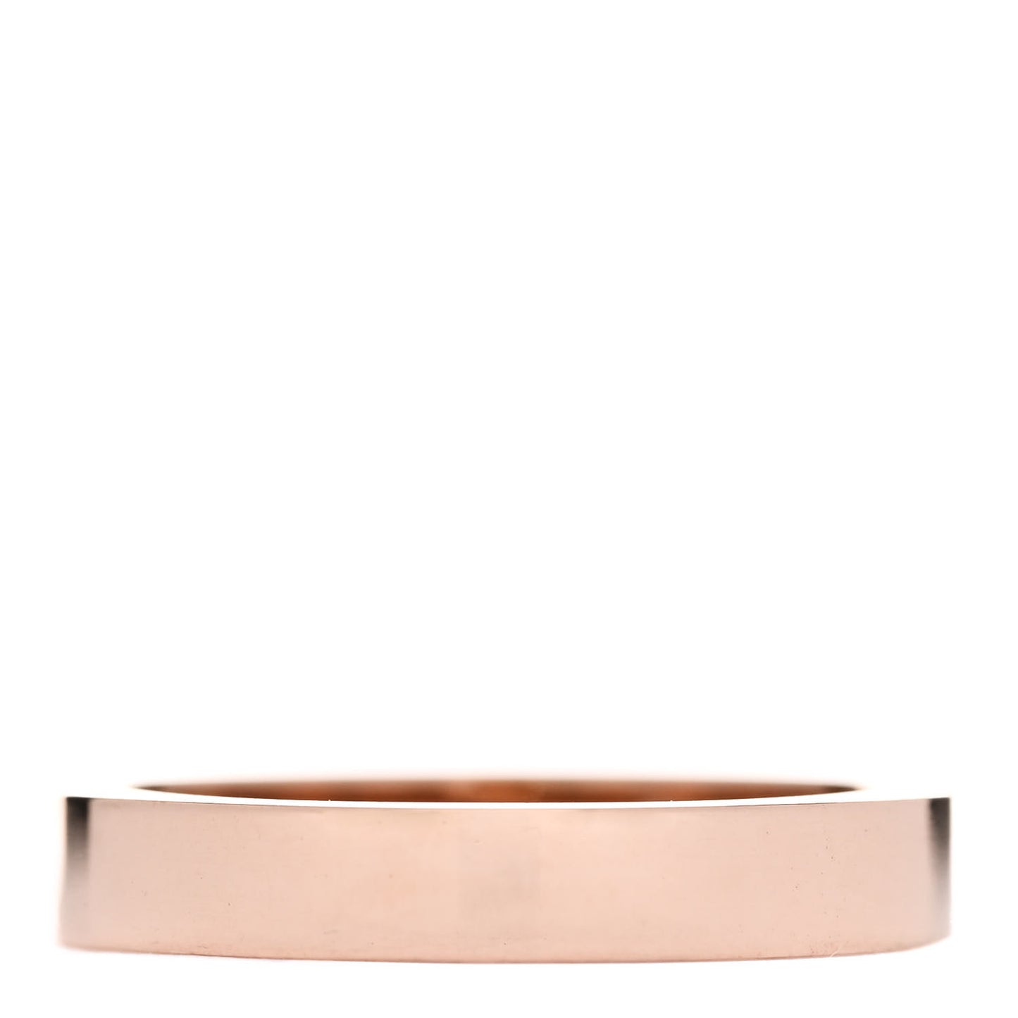 18K Pink Gold Diamond 3mm C De Cartier Wedding Band Ring 47 4
