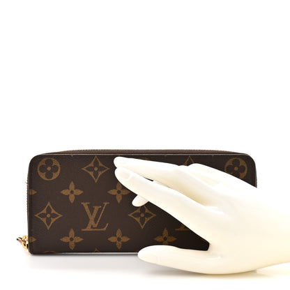 Louis Vuitton Monogram Clemence Wallet Rose Ballerine 2 of 11