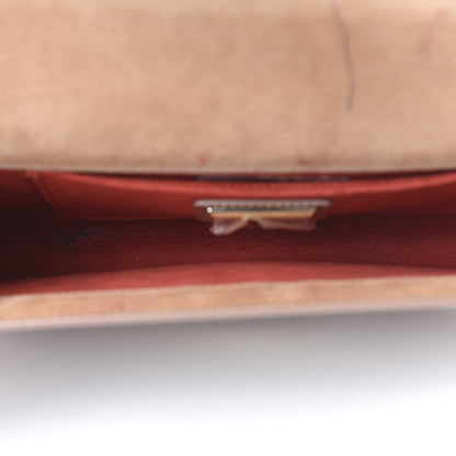 Christian Louboutin Patent Vero Dodat Clutch Nude 5 of 15