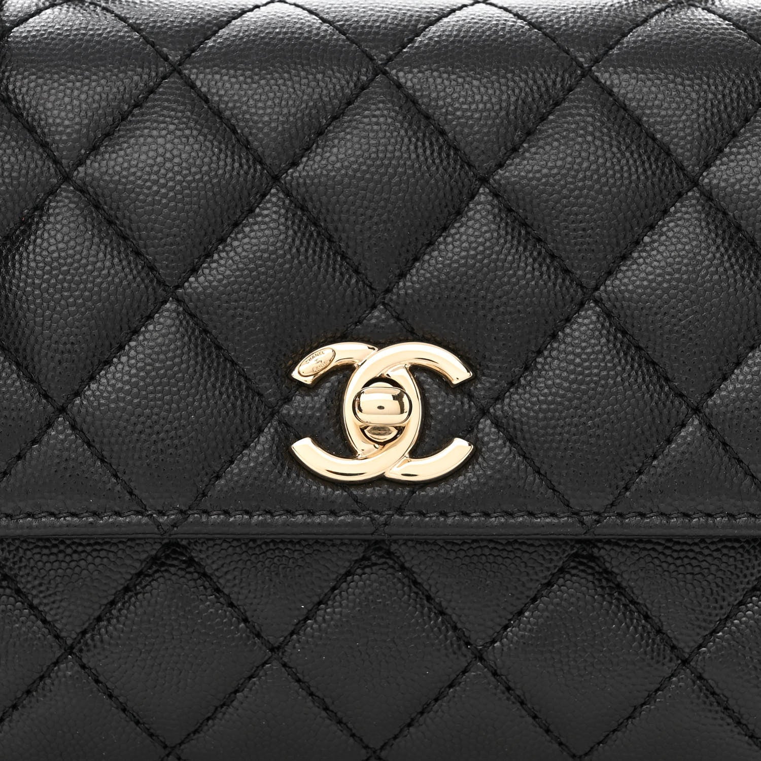 Chanel Caviar Quilted Mini Coco Handle Flap Black 8 of 11