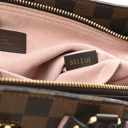 Louis Vuitton Cuir Taurillon Damier Ebene Normandy Magnolia 6 of 14