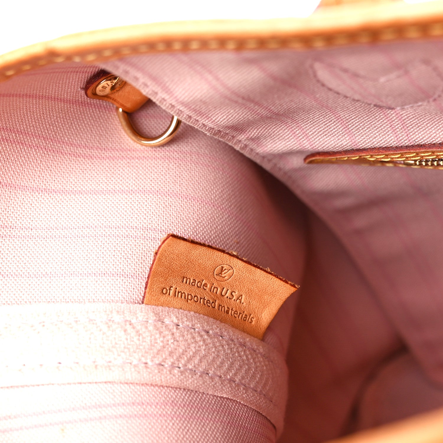 Louis Vuitton Damier Azur Neo Neverfull MM Rose Ballerine 8 of 12