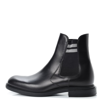 Fendi Calfskin Chelsea Boots 7 Black 1 of 7