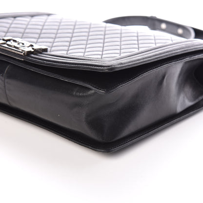 Chanel Lambskin Quilted Large Boy Flap Black 11 of 11