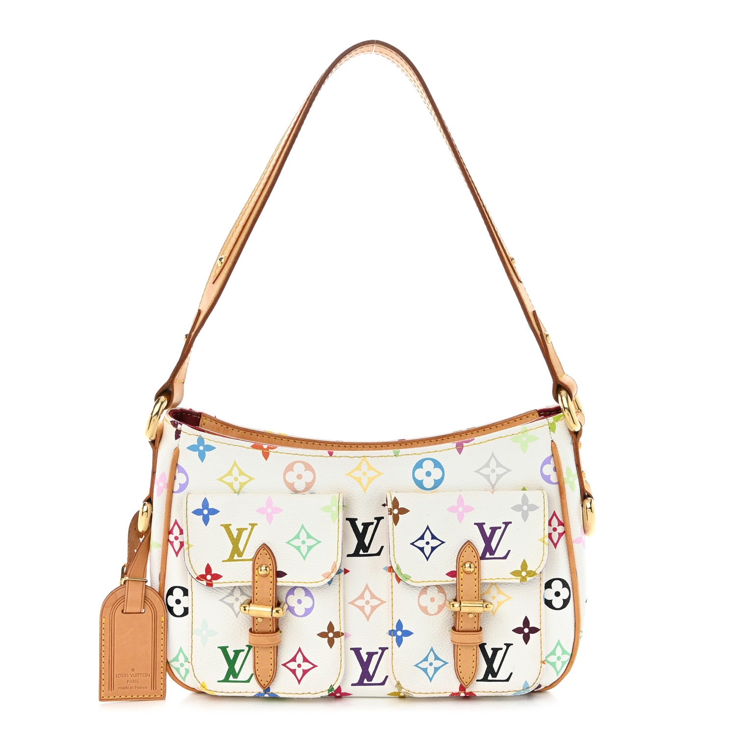 Louis Vuitton Monogram Multicolor Lodge PM White 1 of 14