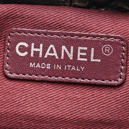 Chanel Glazed Calfskin Quilted Small Salzburg Mountain Backpack Black 6 of 10
