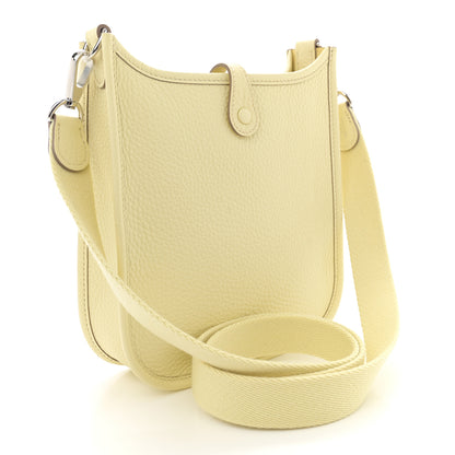 Hermes Taurillon Clemence Evelyne TPM Jaune Milton 2 of 10