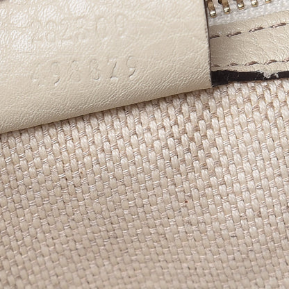 Gucci Pebbled Calfskin Medium Soho Shoulder Bag Off White 7 of 18