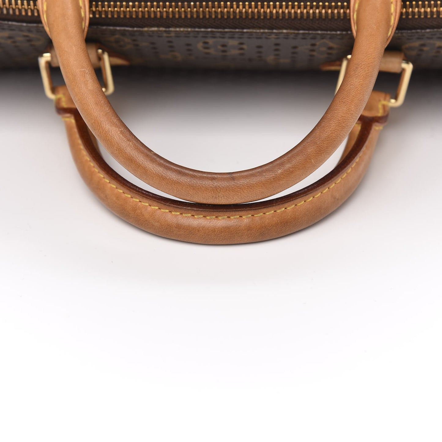 Monogram Perforated Speedy 30 Orange