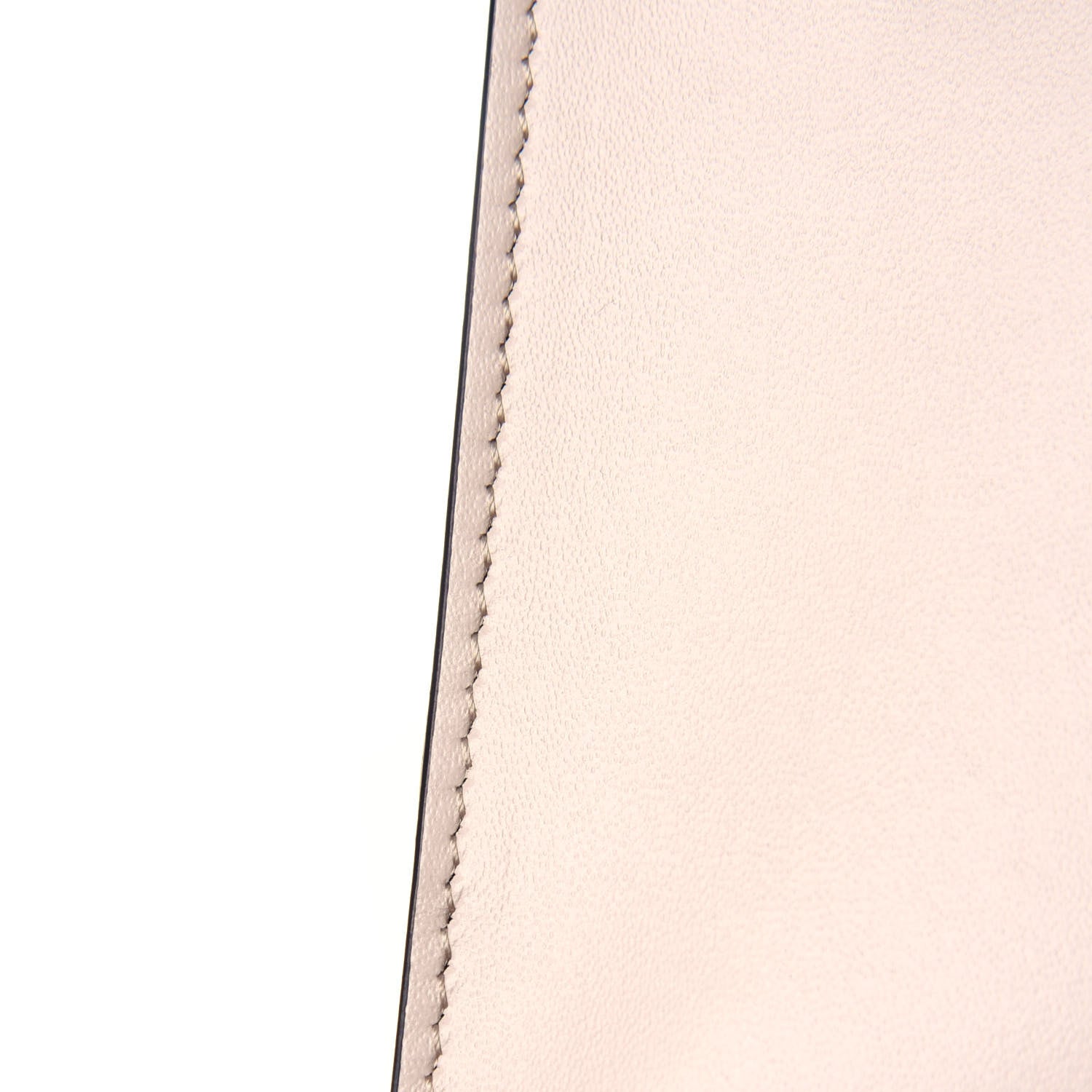 Fendi Vitello King Logo Embossed Large Flat Pouch Poudre 27 of 28