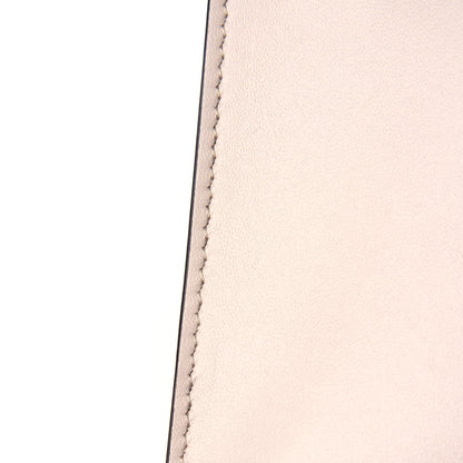 Fendi Vitello King Logo Embossed Large Flat Pouch Poudre 27 of 28