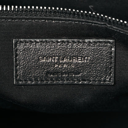 Saint Laurent Crinkled Calfskin Matelasse Monogram Medium Niki Shopper Tote Black 6 of 10