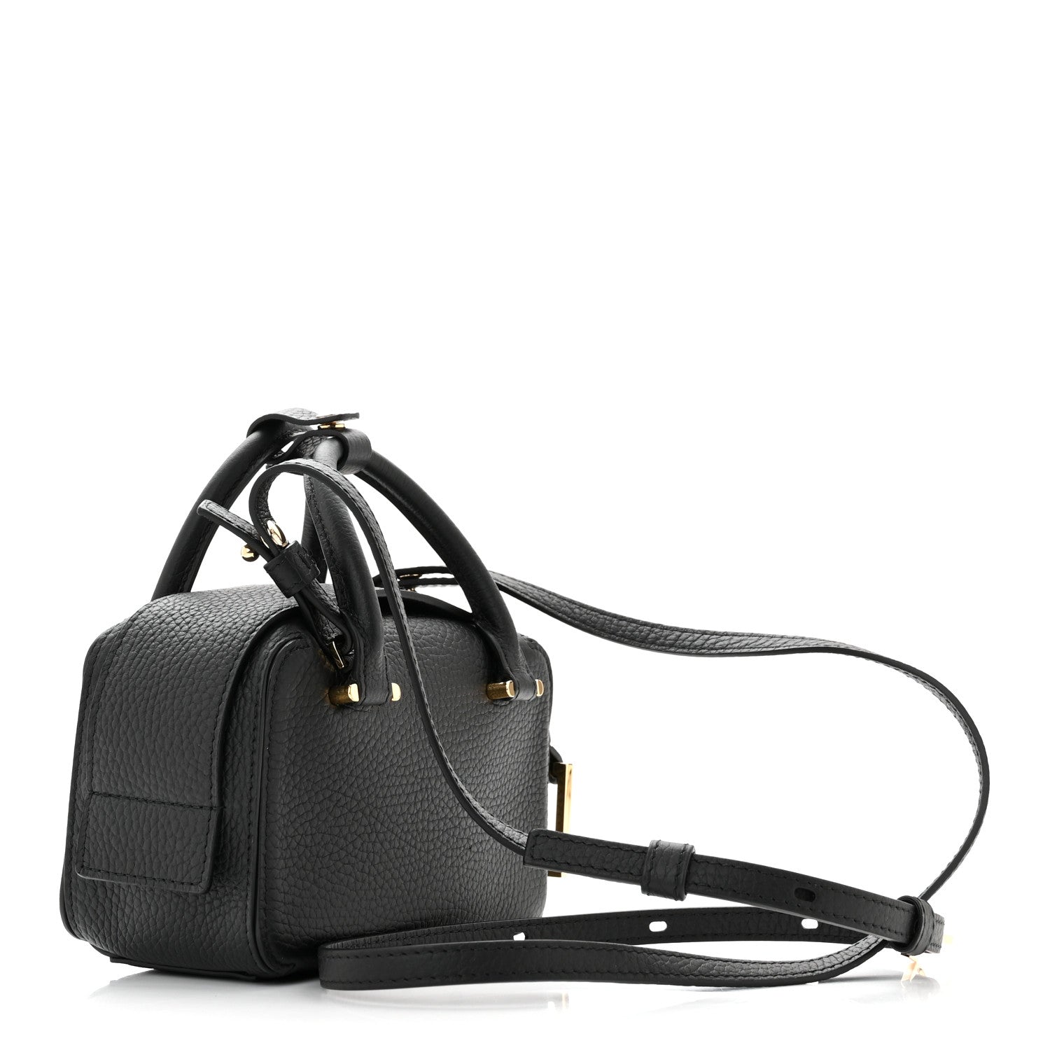 Delvaux Taurillon Soft Nano Cool Box Black 1228683 – FASHIONPHILE