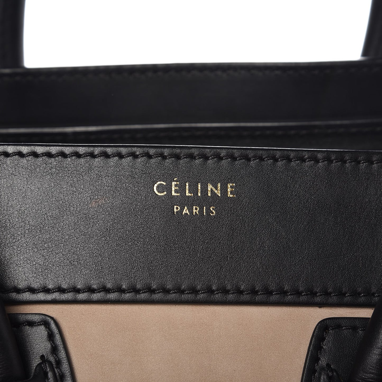 Nubuck Calfskin Micro Tri-Color Luggage