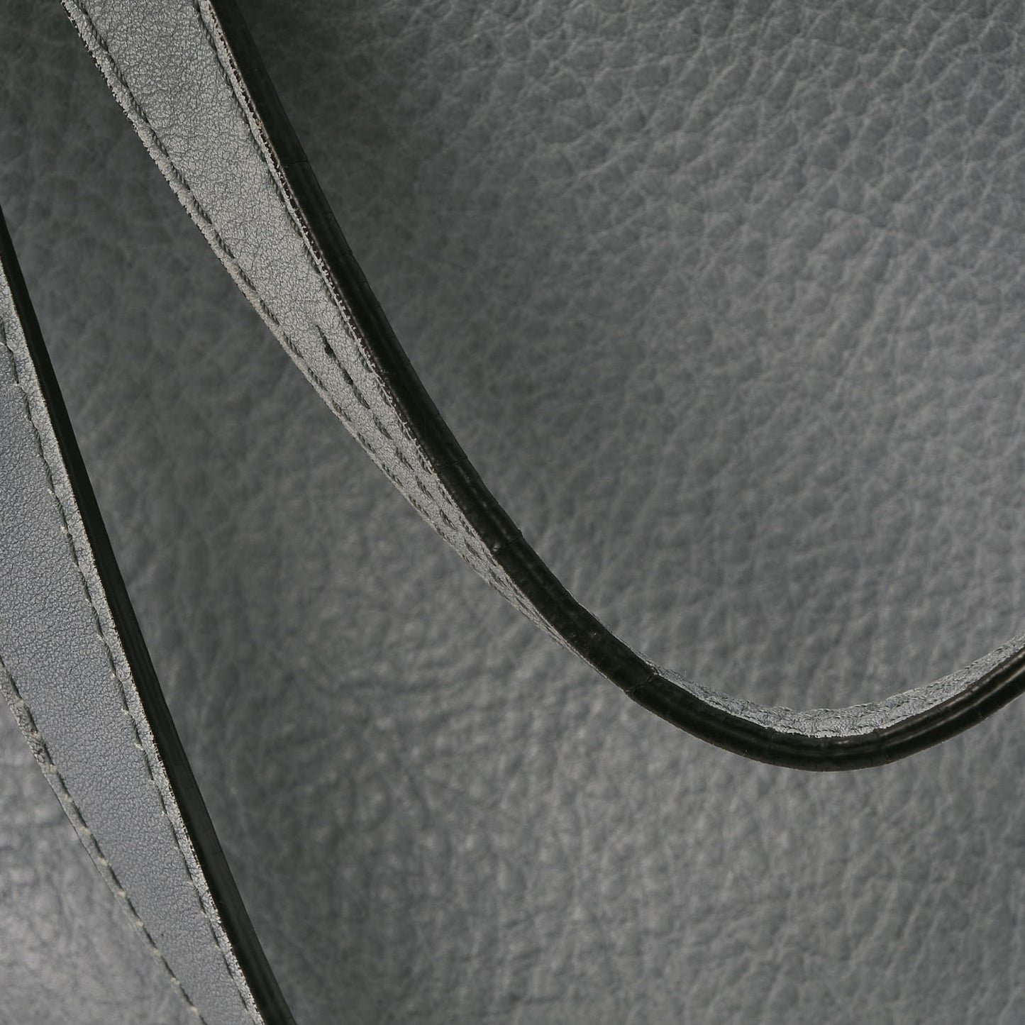 Smooth Calfskin Medium Milo Shopping Tote Cloudy Blue