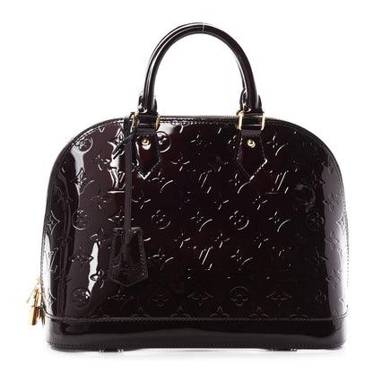 Louis Vuitton Vernis Alma PM Amarante 1 of 12