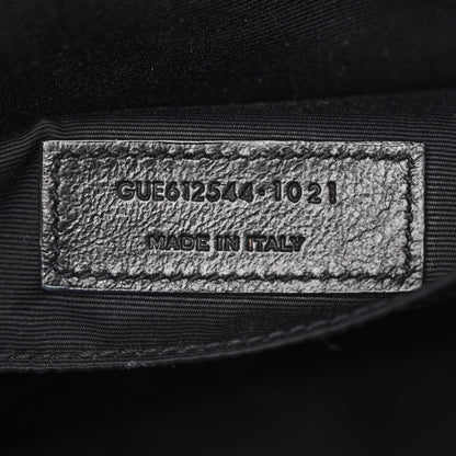 Saint Laurent Calfskin Matelasse Monogram Lou Camera Bag Black 7 of 10