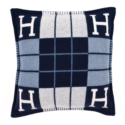 Hermes Wool Cashmere Avalon III Pillow PM Ecru Caban 1 of 3