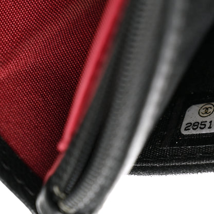 Chanel Goatskin Quilted Chanel 19 Wallet On Chain WOC Black 8 of 11