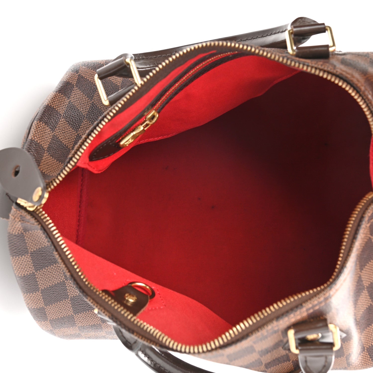 Louis Vuitton Damier Ebene Speedy 30 5 of 9