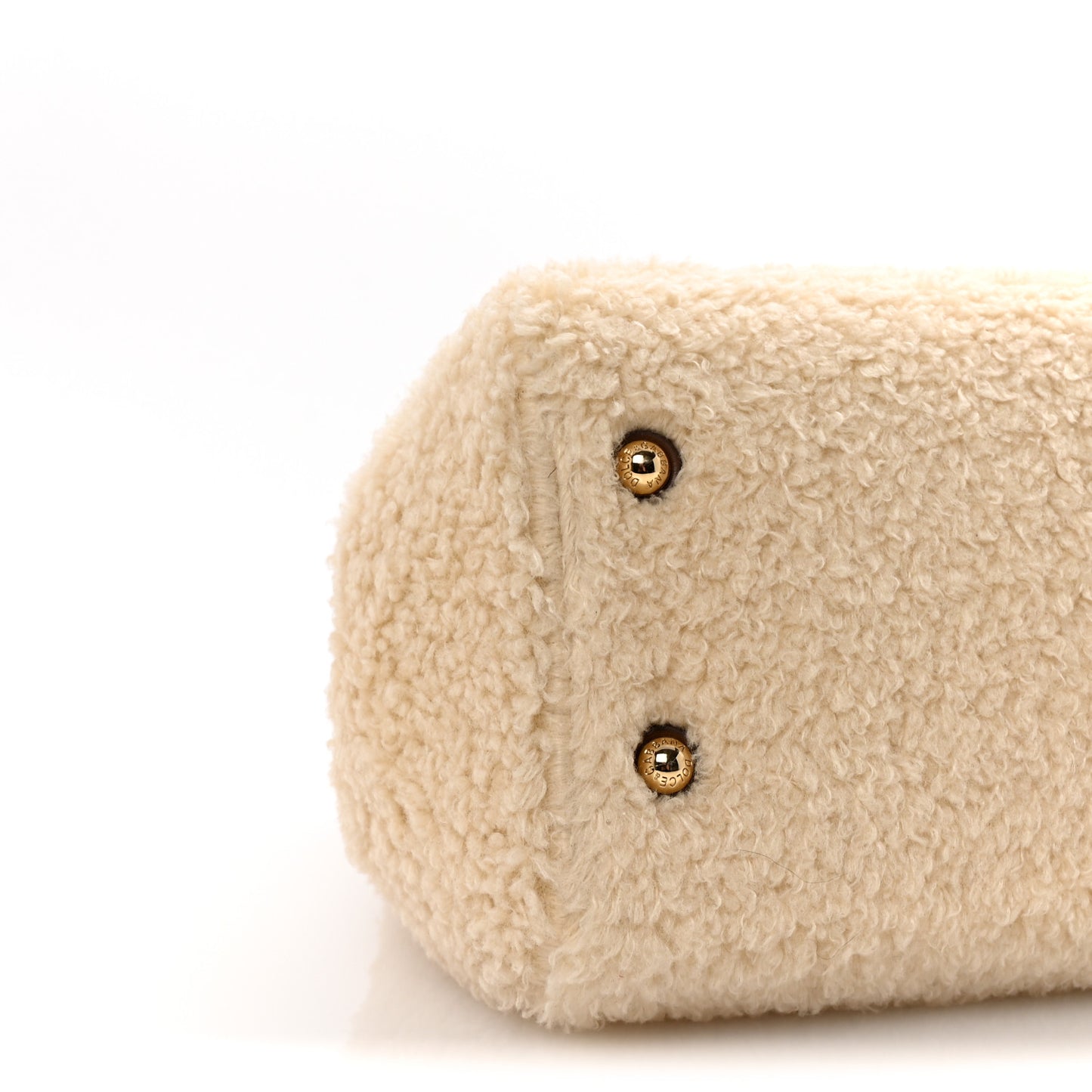 Faux Fur Vitello Medium Miss Sicily Satchel Caffe Latte Marrone
